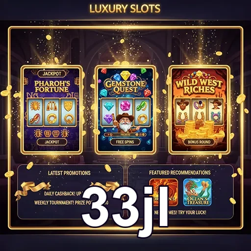 33jl luxury slots promotions